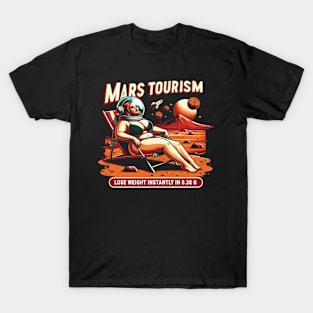 Mars Tourism - vintage T-Shirt